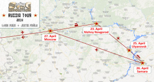 ESR Russis Tourmap