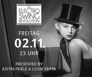 Electro Swing Revolution am 02.11.2018 @ HAMBURG Electro Swing Revolution am 02.11.2018 @ HAMBURG